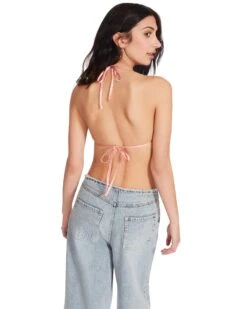 RHINESTONE BIKINI TOP PINK 9 RHINESTONE BIKINI TOP PINK -Cheap Boots And Beyond Store STEVEMADDEN APPAREL RTW0084 PINK 05