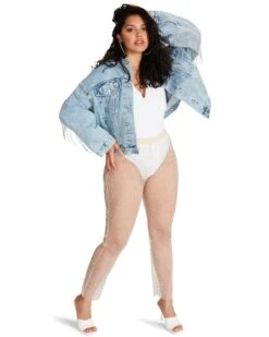 MESH RHINESTONE PANTS IVORY -Cheap Boots And Beyond Store STEVEMADDEN APPAREL RTW0216 IVORY 02 488fee90 c067 40b1 9265 3029486ea700