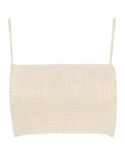 STASS TOP IVORY -Cheap Boots And Beyond Store STEVEMADDEN APPAREL RTW0284 IVORY GHOST