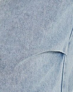 PIA PARACHUTE PANT DENIM FABRIC -Cheap Boots And Beyond Store STEVEMADDEN APPAREL RTW0326 DENIM CLOSE UP