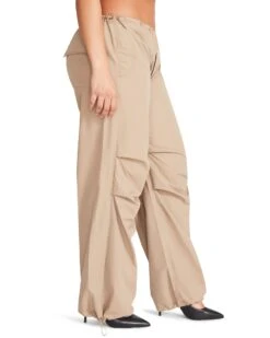 PIA PARACHUTE PANT KHAKI -Cheap Boots And Beyond Store STEVEMADDEN APPAREL RTW0326 KHAKI LARGE 2894