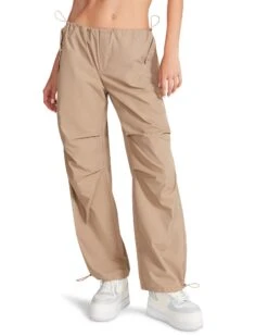 PIA PARACHUTE PANT KHAKI -Cheap Boots And Beyond Store STEVEMADDEN APPAREL RTW0326 KHAKI SMALL 0941