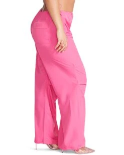 PIA PARACHUTE PANT PINK 14 PIA PARACHUTE PANT PINK -Cheap Boots And Beyond Store STEVEMADDEN APPAREL RTW0326 PINK LARGE 3065