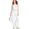 PIA PARACHUTE PANT WHITE