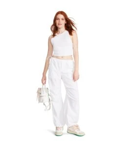 PIA PARACHUTE PANT WHITE