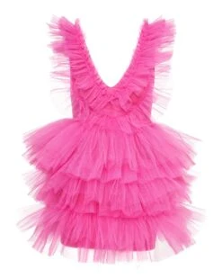 CARRIE DRESS PINK -Cheap Boots And Beyond Store STEVEMADDEN APPAREL RTW0327 PINK GHOST 1