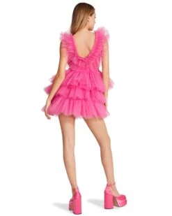 CARRIE DRESS PINK -Cheap Boots And Beyond Store STEVEMADDEN APPAREL RTW0327 PINK SMALL 3634