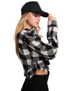 SAMMI TOP BLACK -Cheap Boots And Beyond Store STEVEMADDEN APPAREL RTW0328 BLACK SMALL 2615