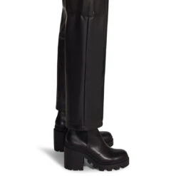 ROXIE BLACK LEATHER 17 ROXIE BLACK LEATHER -Cheap Boots And Beyond Store STEVEMADDEN APPAREL RTW0332 BLACK SMALL 0564 f502fa0c d5e7 4f6a bf3c 8445a89d2858