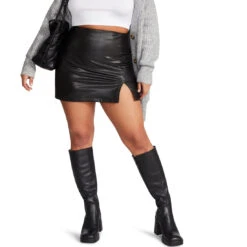 FANATIK BLACK LEATHER 16 FANATIK BLACK LEATHER -Cheap Boots And Beyond Store STEVEMADDEN APPAREL RTW0334 BLACK LARGE 2212 f2db2686 cbcc 47c1 816e c4e17738d458