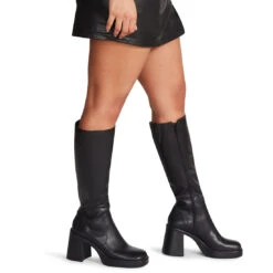 FANATIK BLACK LEATHER 17 FANATIK BLACK LEATHER -Cheap Boots And Beyond Store STEVEMADDEN APPAREL RTW0334 BLACK LARGE 2251 f8dd0a44 3166 4080 afb2 8637305858fa