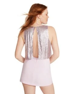 SALINA TOP PINK -Cheap Boots And Beyond Store STEVEMADDEN APPAREL RTW0338 PINK 03 1