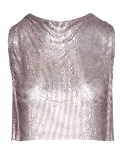 SALINA TOP PINK -Cheap Boots And Beyond Store STEVEMADDEN APPAREL RTW0338 PINK GHOST