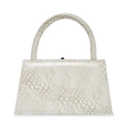 BDANIELA WHITE SNAKE -Cheap Boots And Beyond Store STEVEMADDEN HANDBAGS BDANIELA WHITE SNAKE BACK