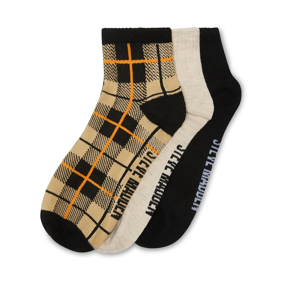 PLAID ANKLET MULTI 1 PLAID ANKLET MULTI