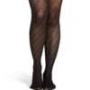 SM LOGO TIGHTS BLACK