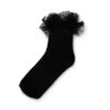 TULLE TUTU SOCKS BLACK