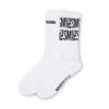 BLOCK LOGO CREW SOCK WHITE