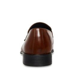 BEAUDON TAN LEATHER -Cheap Boots And Beyond Store STEVEMADDEN MENS BEAUDON TAN LEATHER BACK