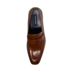 BEAUDON TAN LEATHER -Cheap Boots And Beyond Store STEVEMADDEN MENS BEAUDON TAN LEATHER TOP