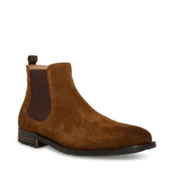 Cheap Boots And Beyond Store -Cheap Boots And Beyond Store STEVEMADDEN MENS RICHARD COGNAC SUEDE
