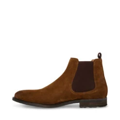 RICHARD COGNAC SUEDE -Cheap Boots And Beyond Store STEVEMADDEN MENS RICHARD COGNAC SUEDE INSIDE