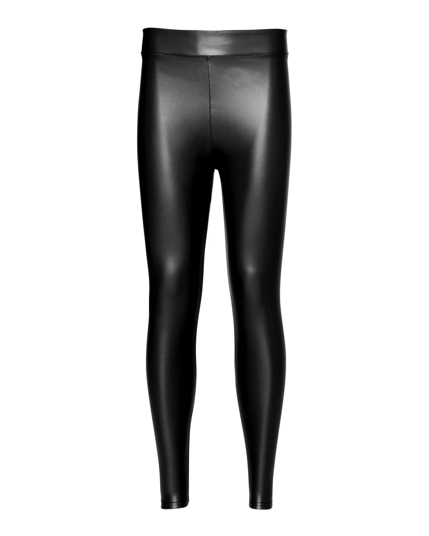 FAUX LEATHER LEGGINGS BLACK 10 FAUX LEATHER LEGGINGS BLACK - Image 10