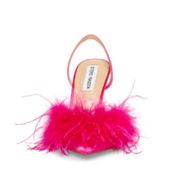 ALEXIS PINK SATIN -Cheap Boots And Beyond Store STEVEMADDEN SHOES ALEXIS PINK SATIN FRONT