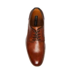 BANNON COGNAC LEATHER -Cheap Boots And Beyond Store STEVEMADDEN SHOES BANNON COGNAC TOP