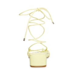 CLAREMONT YELLOW -Cheap Boots And Beyond Store STEVEMADDEN SHOES CLAUS YELLOW BACK