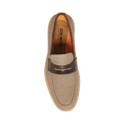 EWALD KHAKI FABRIC -Cheap Boots And Beyond Store STEVEMADDEN SHOES EWALD KHAKI TOP