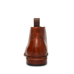 FAVIEN TAN LEATHER -Cheap Boots And Beyond Store STEVEMADDEN SHOES FAVIAN TAN BACK