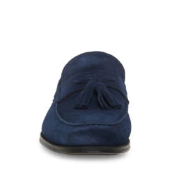 GOLLIE NAVY SUEDE -Cheap Boots And Beyond Store STEVEMADDEN SHOES GOLLIE NAVY FRONT