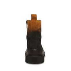 GUARDIAN BLACK/TAN -Cheap Boots And Beyond Store STEVEMADDEN SHOES GUARDIAN BLACK TAN BACK