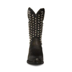 HAYWARD-S BLACK DISTRESSED -Cheap Boots And Beyond Store STEVEMADDEN SHOES HAYWARD S BLACK DISTRESSED FRONT