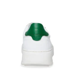 JORGEE WHITE/GREEN -Cheap Boots And Beyond Store STEVEMADDEN SHOES JORGEE WHITE GREENS BACK 1