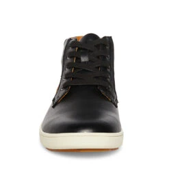 M-FRAY BLACK -Cheap Boots And Beyond Store STEVEMADDEN SHOES M FRAY BLACK FRONT