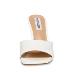 SIGNAL WHITE PATENT -Cheap Boots And Beyond Store STEVEMADDEN SHOES SIGNAL WHITE PATENT FRONT
