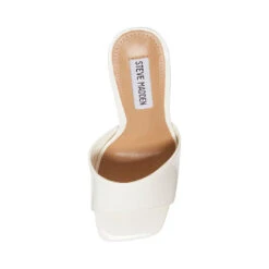 SIGNAL WHITE PATENT -Cheap Boots And Beyond Store STEVEMADDEN SHOES SIGNAL WHITE PATENT TOP
